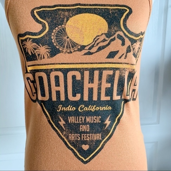Coachella Orange Tank Top - Picture 3 of 7